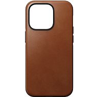 Nomad Modern Leather MagSafe Case English Tan iPhone 14 Pro - Phone Cover