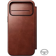 Nomad Modern Leather Folio Olde Dublin (Horween) iPhone 17 Pro Max - Softcase-Handyhülle