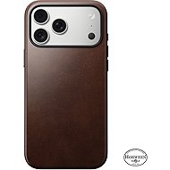 Nomad Modern Leather Case Rustic Brown (Horween) iPhone 17 Pro Max - Softcase-Handyhülle