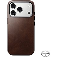 Nomad Traditional Leather Case Rustic Brown (Horween) iPhone 17 Pro - Softcase-Handyhülle