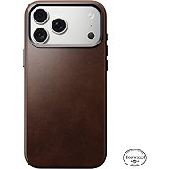 Nomad Traditional Leather Case Rustic Brown (Horween) iPhone 17 Pro Max - Softcase-Handyhülle
