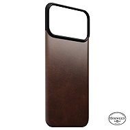 Nomad Magnetic Leather Back Rustic Brown Horween Magsafe iPhone 18 Pro Max - Phone Cover