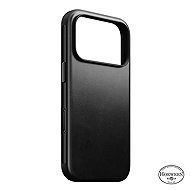 Nomad Modern Leather Case Black Horween iPhone 18 Pro - Phone Cover