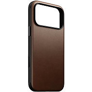Nomad Modern Leather Case Brown iPhone 18 Pro Max - Phone Cover