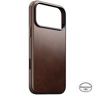 Nomad Traditional Leather Case Rustic brown Horween iPhone 18 Pro Max - Phone Cover