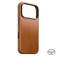 Nomad Traditional Leather Case Saddle Horween iPhone 18 Pro - Phone Cover