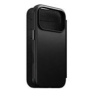 Nomad Modern Leather Folio Black iPhone 18 Pro - Phone Case