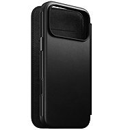 Nomad Modern Leather Folio Black iPhone 18 Pro Max - Phone Case