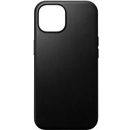 Nomad Modern Leather Case Black iPhone 15 - Phone Cover