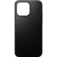 Nomad Modern iPhone 15 Pro Max fekete bőr tok - Telefon tok