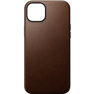 Nomad Modern Leather Case Brown iPhone 15 Plus - Handyhülle