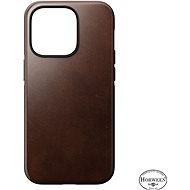 Nomad Modern Leather MagSafe Case Brown iPhone 14 Pro - Phone Cover