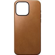 Nomad Modern Leather Case English Tan iPhone 15 Pro Max - Handyhülle