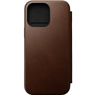 Nomad Leather Folio Brown iPhone 16 Pro Max - Phone Case