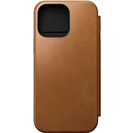 Nomad Leather Folio english TanC iPhone 16 Pro Max - Phone Case