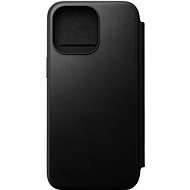 Nomad Modern Leather Folio Black iPhone 15 Pro Max - Puzdro na mobil