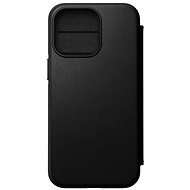 Nomad Leather MagSafe Folio Black iPhone 14 Plus tok - Mobiltelefon tok