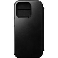 Nomad Leather MagSafe Folio Black iPhone 14 Pro tok - Mobiltelefon tok