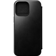 Nomad Leather MagSafe Folio Black iPhone 14 Pro Max tok - Mobiltelefon tok