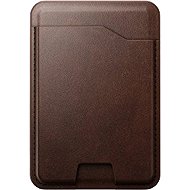 Nomad Leather Mag Wallet With Find My Tracking Brown -  MagSafe Wallet