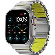 Nomad Stratos Band AW 45/46/49mm Natural Titanium Volt FKM - Watch Strap