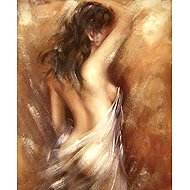 Norimpex Female silhouette 30 × 40 cm - Diamond Painting