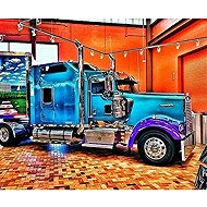 Norimpex Glossy truck 30 × 40 cm - Diamond Painting