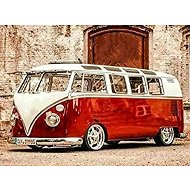 Norimpex Red Volkswagen 30 × 40 cm - Diamond Painting
