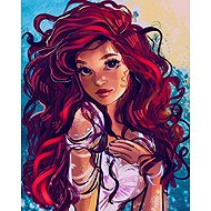 Norimpex Girl with brown eyes 30 × 40 cm - Diamond Painting
