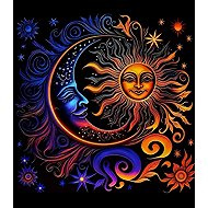 Norimpex Sun and Moon 30 × 40 cm - Diamond Painting