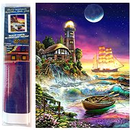 Norimpex Stormy Coast 30 × 40 cm - Diamond Painting