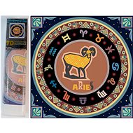 Norimpex 7D Zodiac sign Aries 30 × 30 cm - Diamond Painting