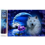 Norimpex Vlčí květina 30 × 40 cm - Diamond Painting