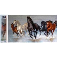 Norimpex Horse herd 80 × 40 cm - Diamond Painting