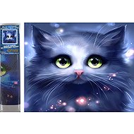 Norimpex Grey kitten 30 × 40 cm - Diamond Painting