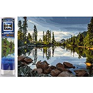 Norimpex Calm Lake 30 × 40 cm - Diamond Painting