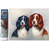 Norimpex Hairy couple 30 × 40 cm - Diamond Painting