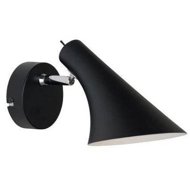NORDLUX Wall-mounted reading lamp Vanila, 145 × 170 × 285 mm, black - Wall Lamp