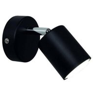 NORDLUX Explore practical LED reading lamp, 55 × 80 × 145 mm, black - Wall Lamp