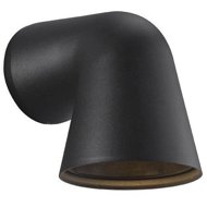 NORDLUX Front Single outdoor wall lamp, 118 ×170 mm, 28 W, GU10, black - Wall Lamp