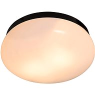 Nordlux Ceiling dimmable LED light Foam IP44, 340 × 120 mm, 2 × E27, black - Ceiling Light