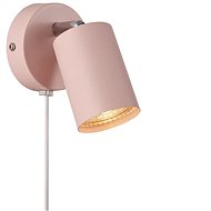 NORDLUX Practical LED reading lamp Explore - pink - Wall Lamp