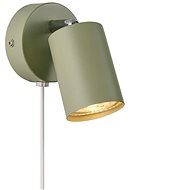 NORDLUX Practical LED reading lamp Explore - green - Wall Lamp