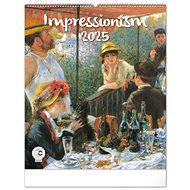 NOTIQUE Wall calendar Impressionism 2025, 48 × 56 cm - Wall Calendar