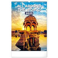 NOTIQUE Wall calendar World Monuments 2025, 33 × 46 cm - Wall Calendar