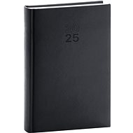 NOTIQUE Diary Aprint 2025, black, 15 × 21 cm - Planner