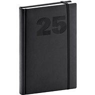 NOTIQUE Vivella Top diary 2025, black, 15 × 21 cm - Planner