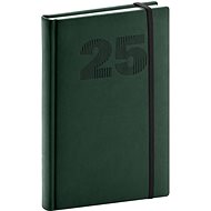 NOTIQUE Vivella Top diary 2025, green, 15 × 21 cm - Planner