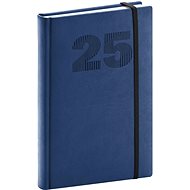 NOTIQUE Vivella Top diary 2025, blue, 15 × 21 cm - Planner