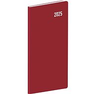 NOTIQUE Pocket diary Wine 2025, monthly planner, 8 × 18 cm - Planner